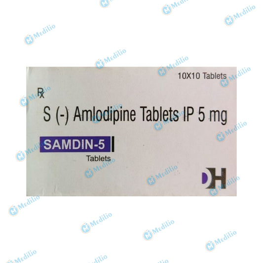 SAMDIN 5 TABLET 1*10 TAB