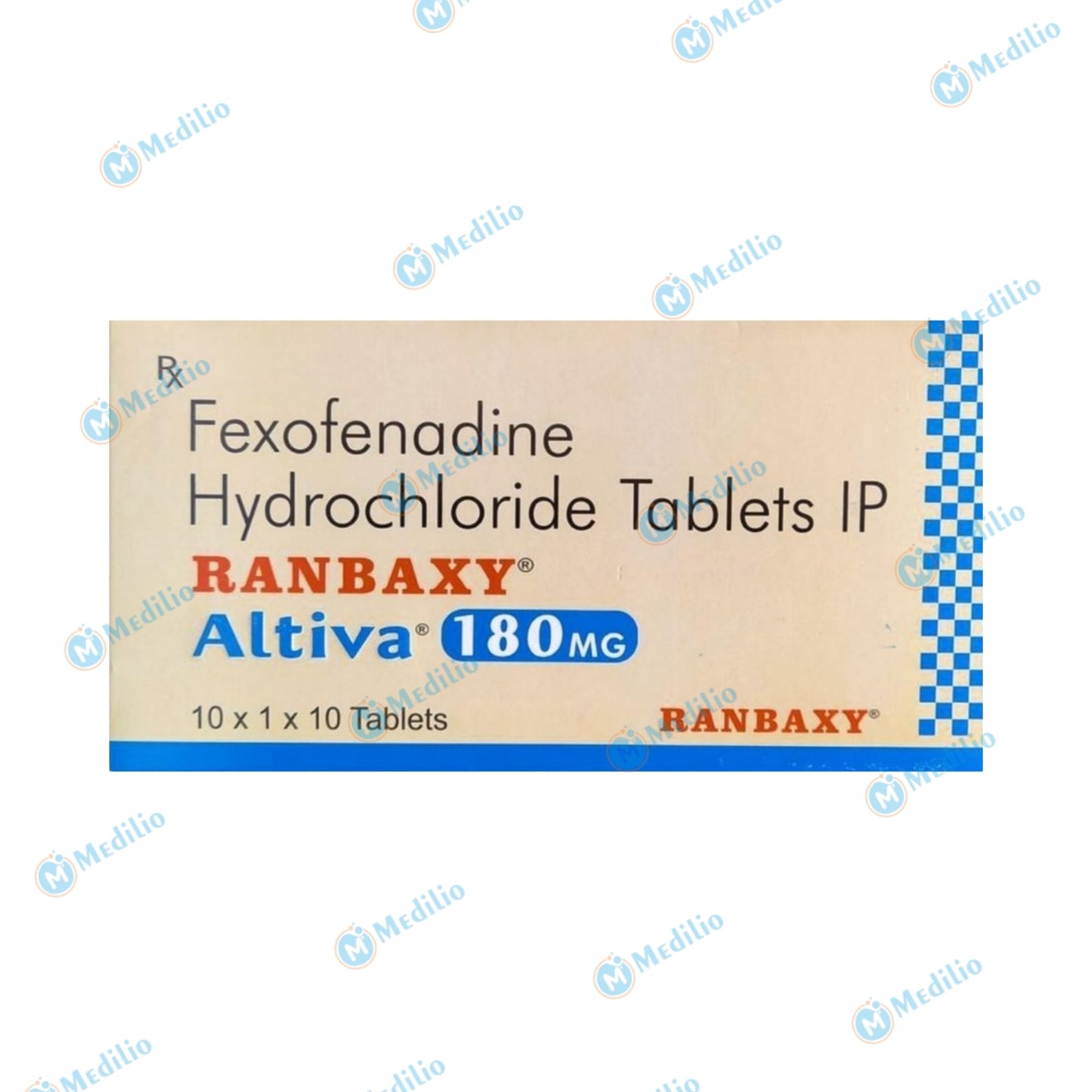 ALTIVA 180 MG TABLET 1*10 TAB