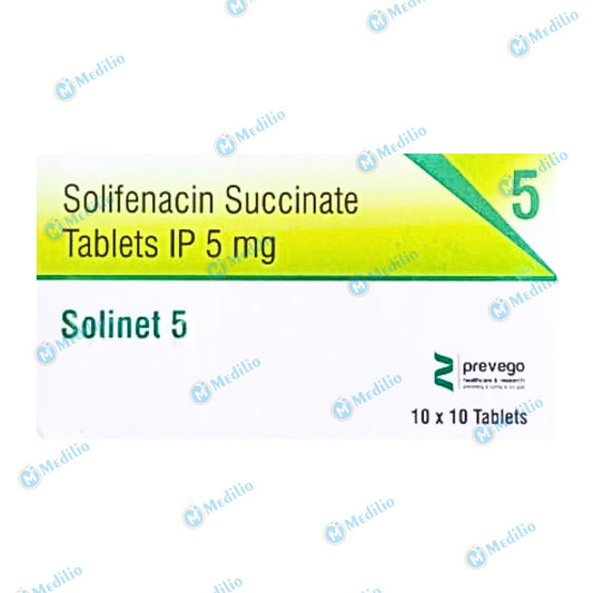 SOLINET 5 TABLET 1*10 TAB