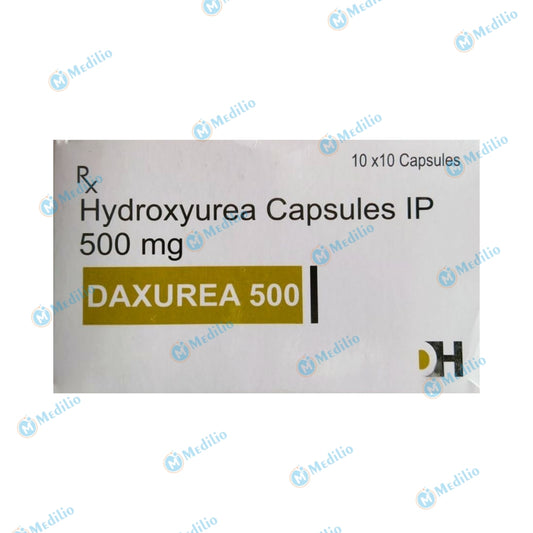 DAXUREA 500 CAPSULE 1*10 CAP