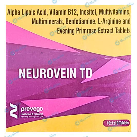 NEUROVEIN TD TABLET 1*10 TAB