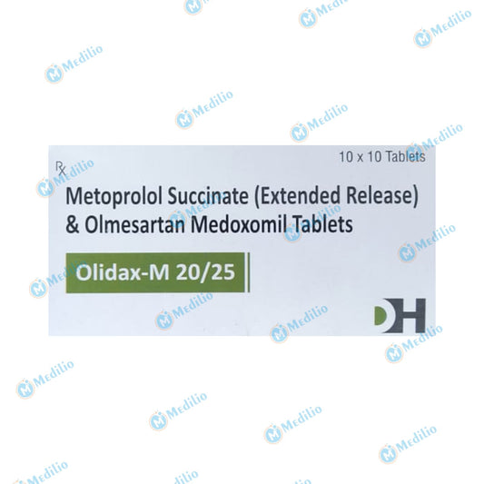 OLIDAX-M 20/25 TABLET