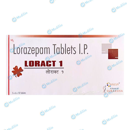 LORACT 1 MG TABLET 1*10 TAB