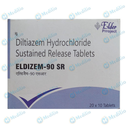 ELDIZEM-90 SR TABLET 1*10 TAB