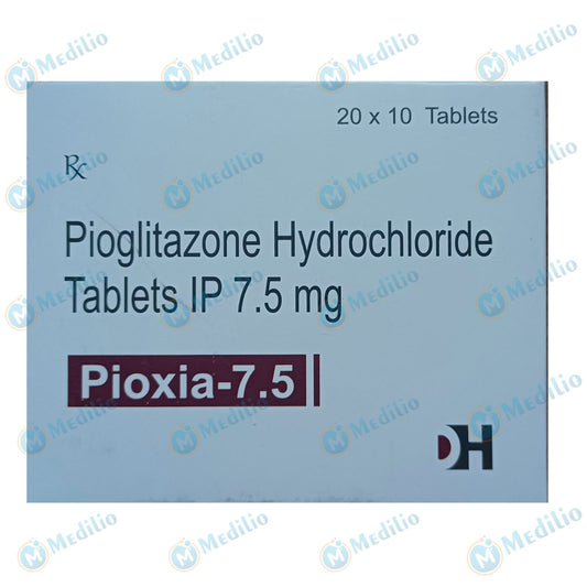 PIOXIA 7.5 MG TABLET