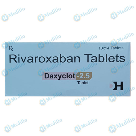 DAXYCLOT 2.5 MG TABLET