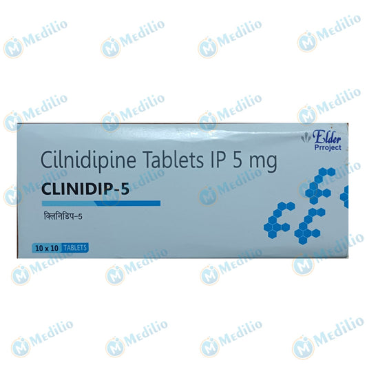 CLINIDIP 5 MG TABLET