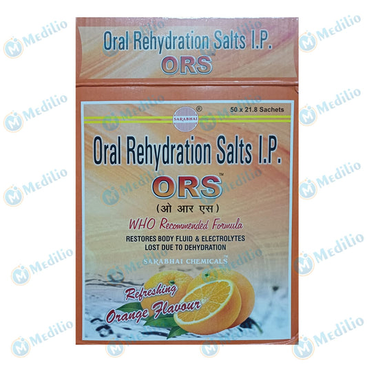 ORS ORANGE POWDER 21.8 GM SARABHAI