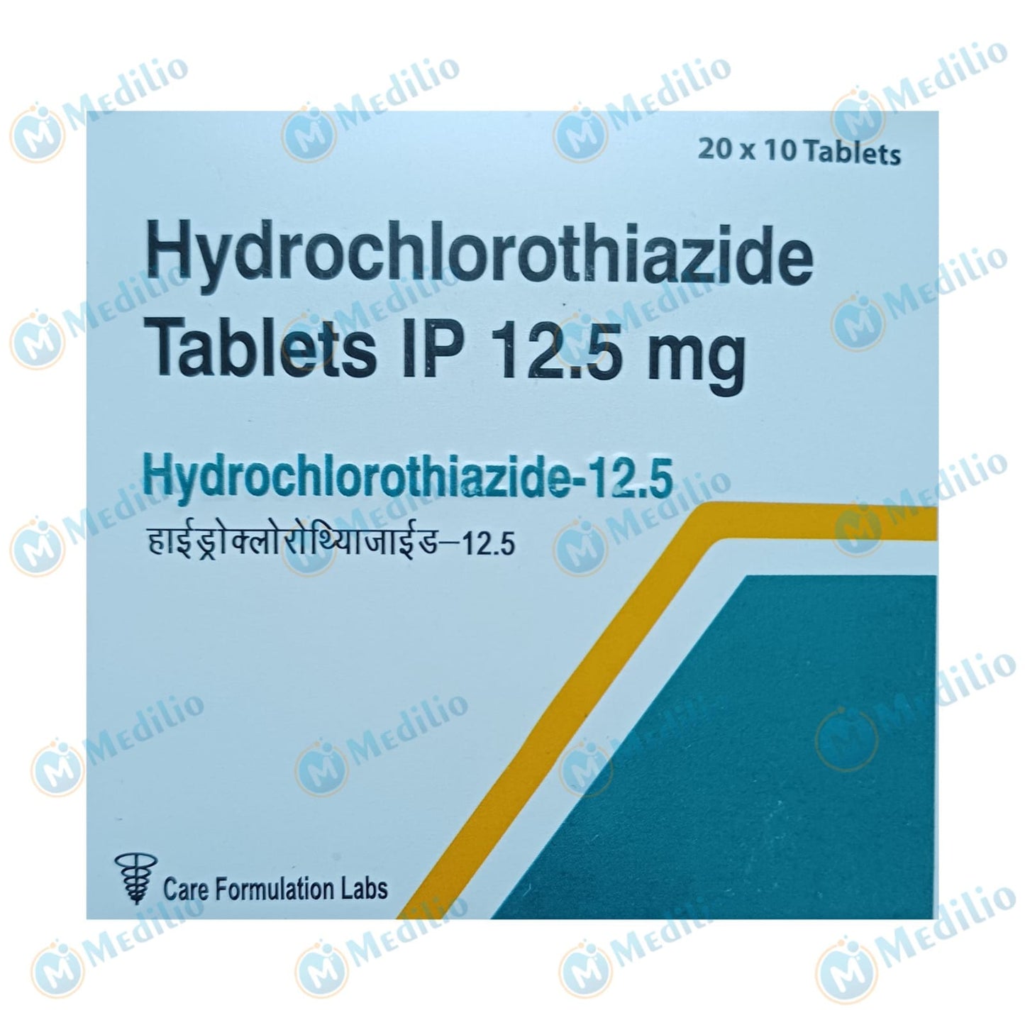 HYDROCHLOROTHIAZIDE 12.5 MG TABLET