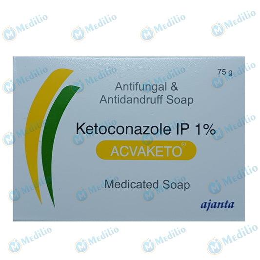 ACVAKETO MEDICATED SOAP 75 GM