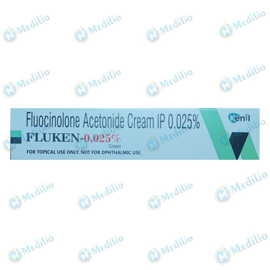 FLUKEN 0.025% CREAM 15 GM