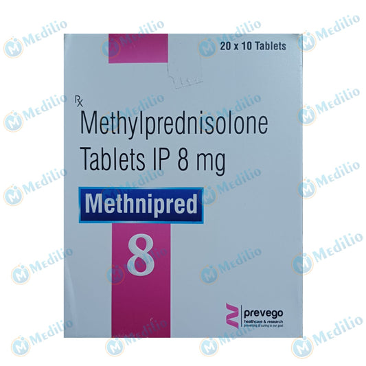 METHNIPRED 8 MG TABLET