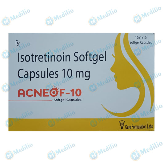 ACNEOF 10 MG SOFT GEL CAPSULE