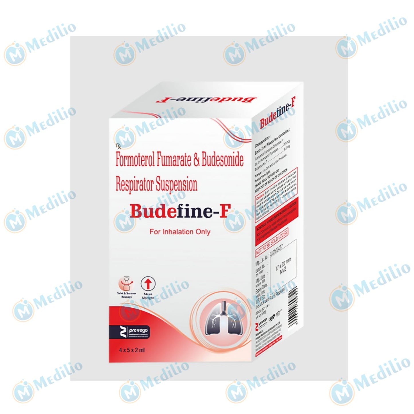 BUDEFINE F INHALER 1*2 ML