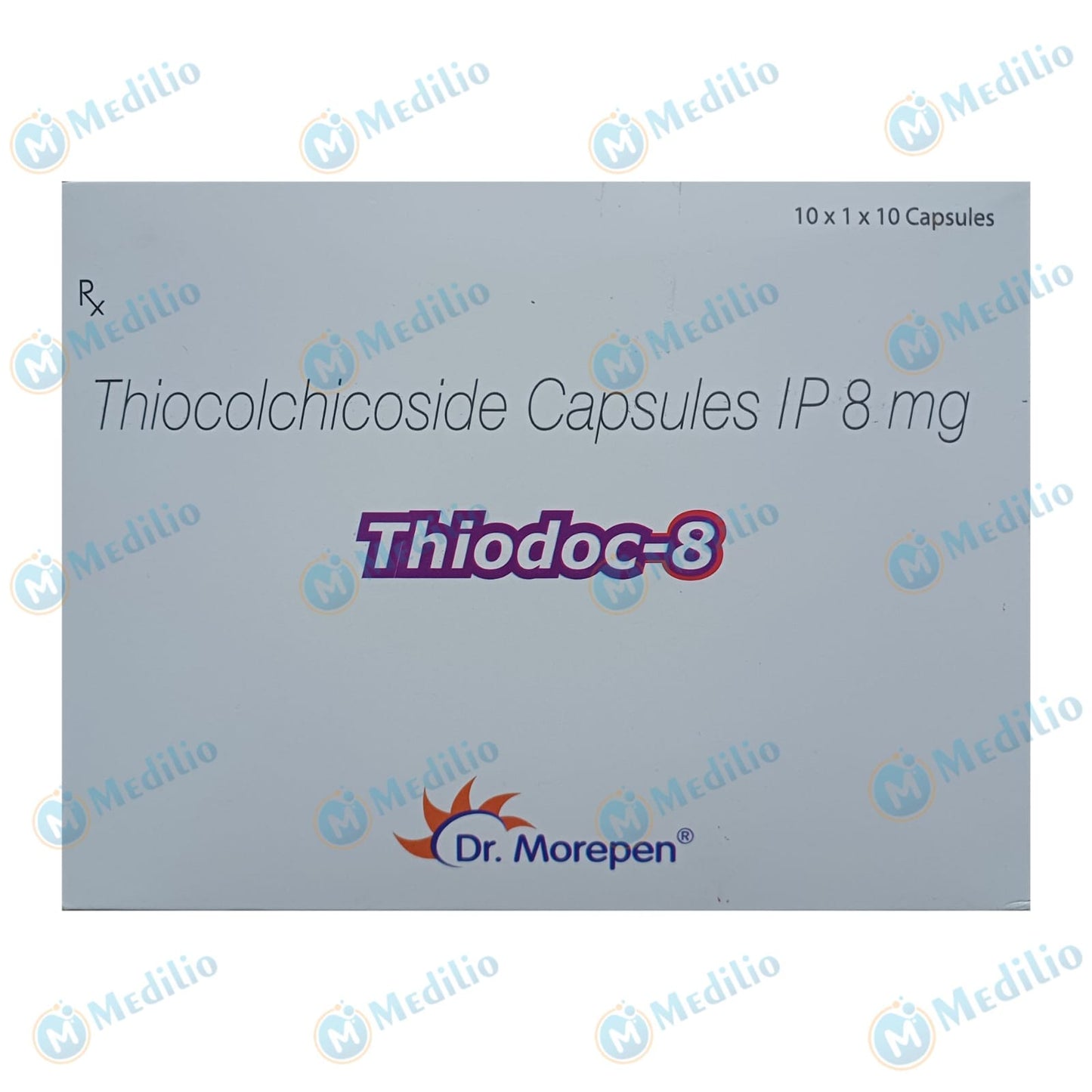 THIODOC 8 MG CAPSULE