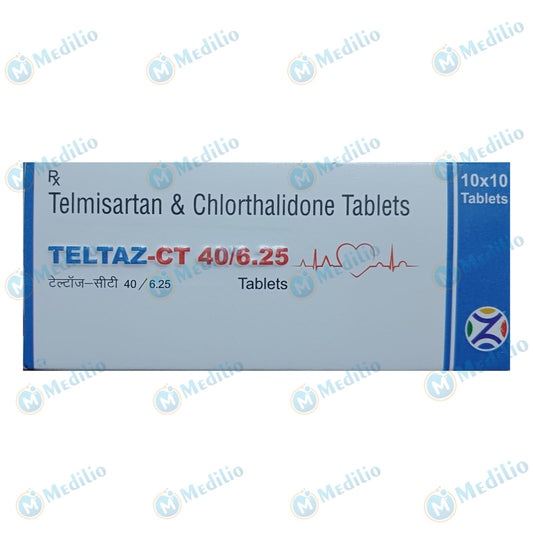 TELTAZ CT 40/6.25 TABLET