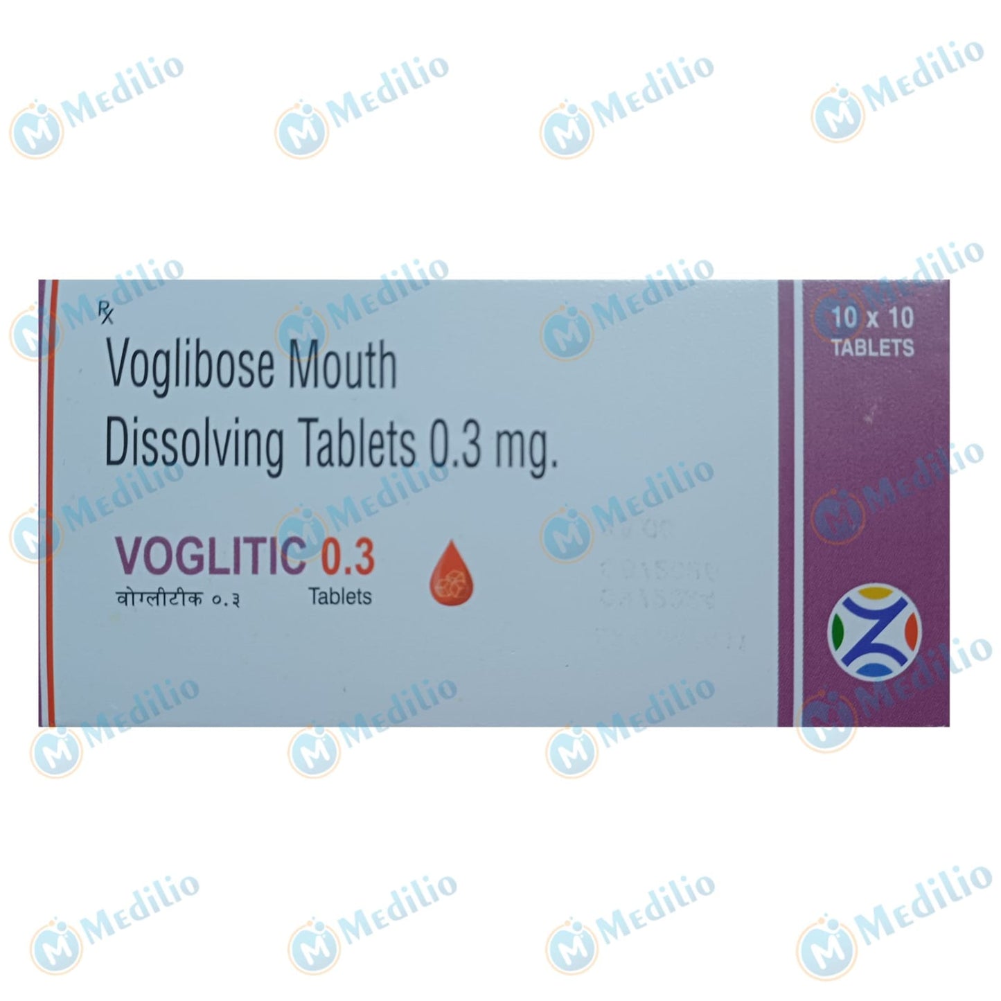 VOGLITIC 0.3 MG TABLET