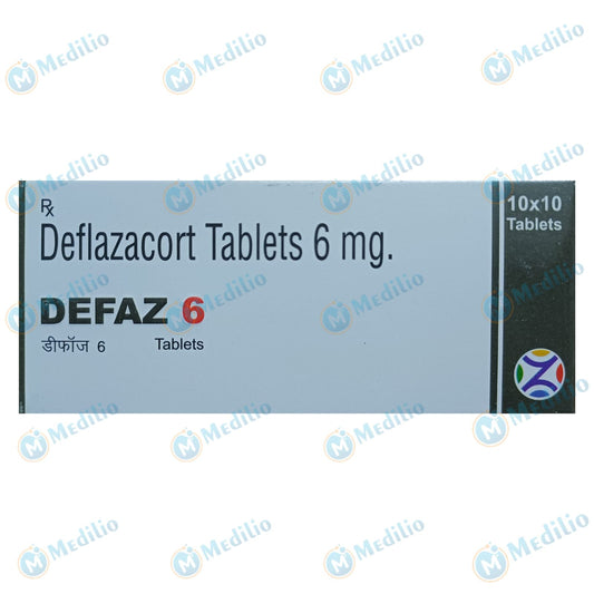 DEFAZ 6 MG TABLET