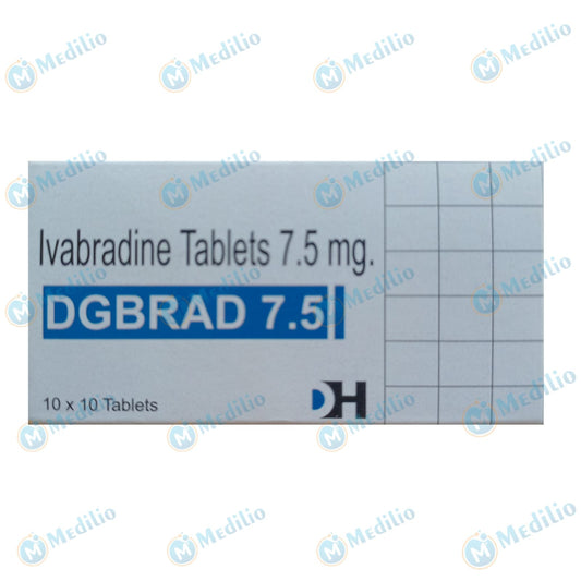 DGBRAD 7.5 MG TABLET 1*10 TAB