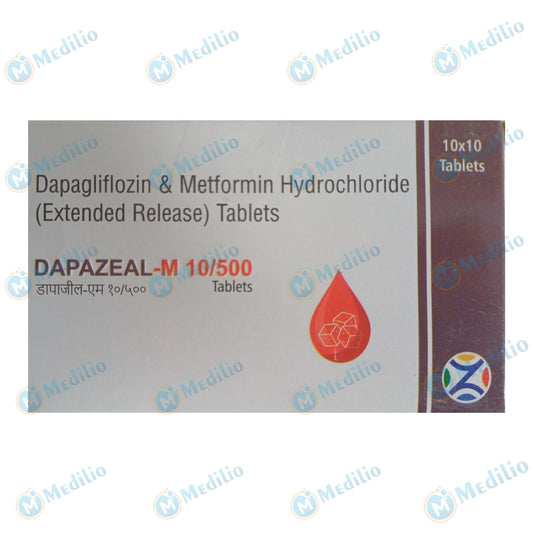 DAPAZEAL M 10 /500 TABLET