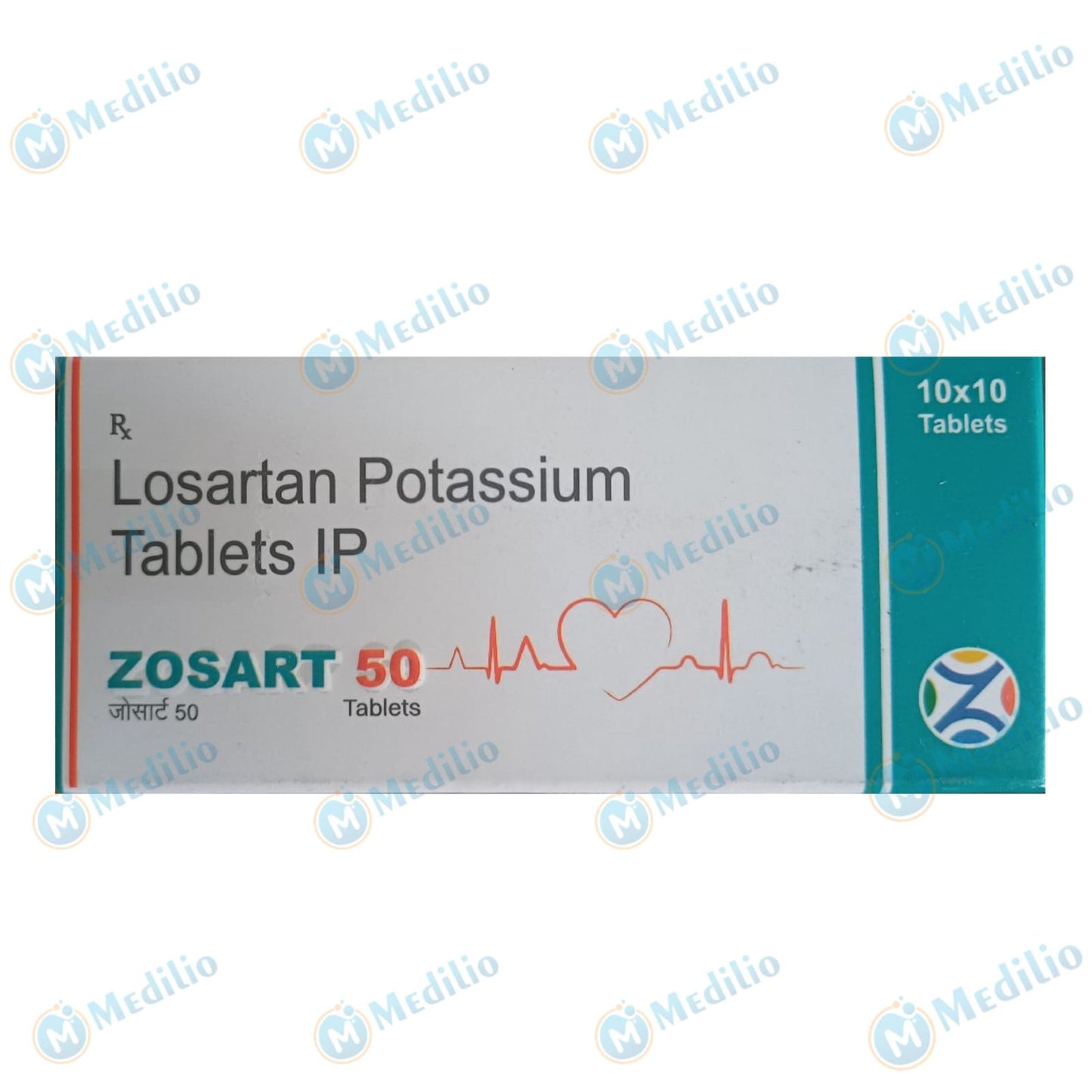 ZOSART 50 MG TABLET