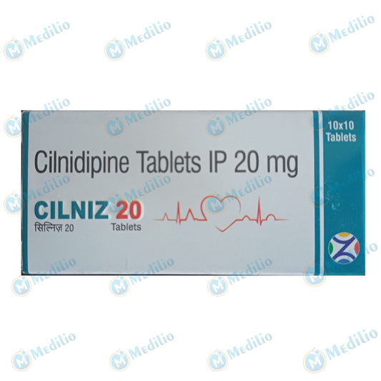 CILNIZ 20 MG TABLET