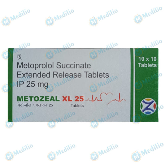 METOZEAL XL 25 TABLET