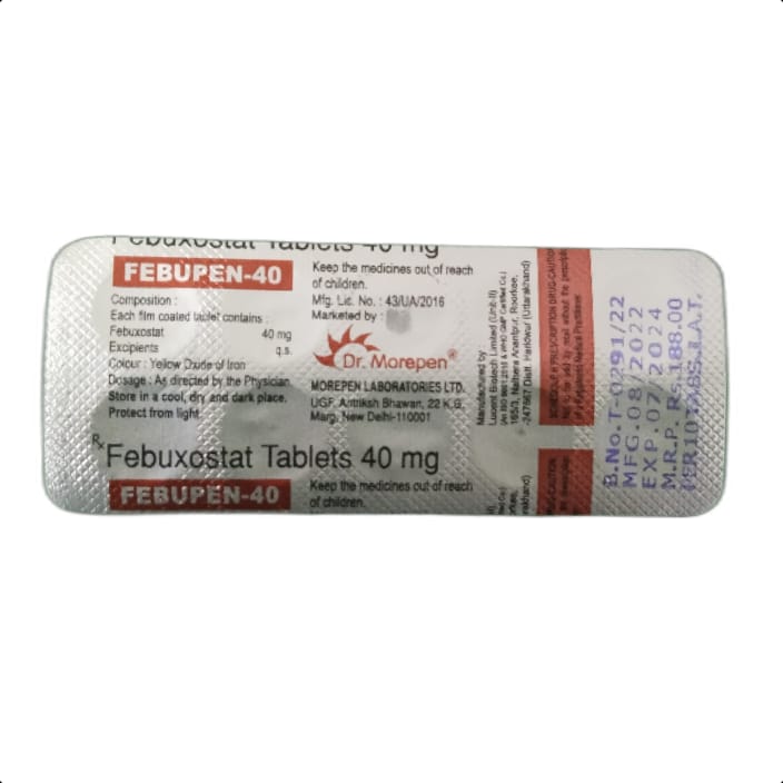 FEBUPEN-40 MG TABLET 1*10 TAB