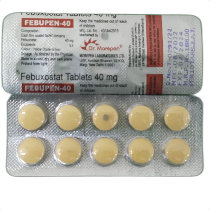 FEBUPEN-40 MG TABLET 1*10 TAB