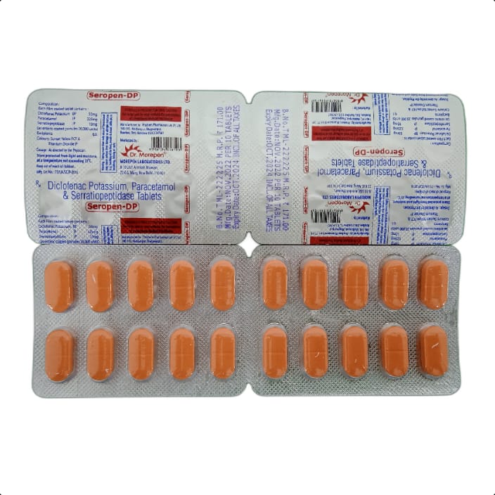 SEROPEN-DP TABLET 1*10 TAB