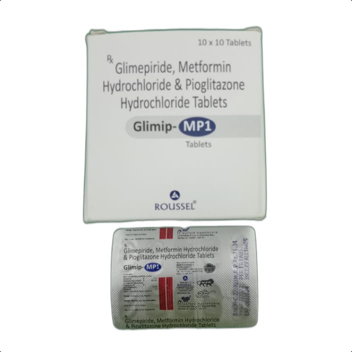 GLIMIP MP1 TABLET 1*10 TAB