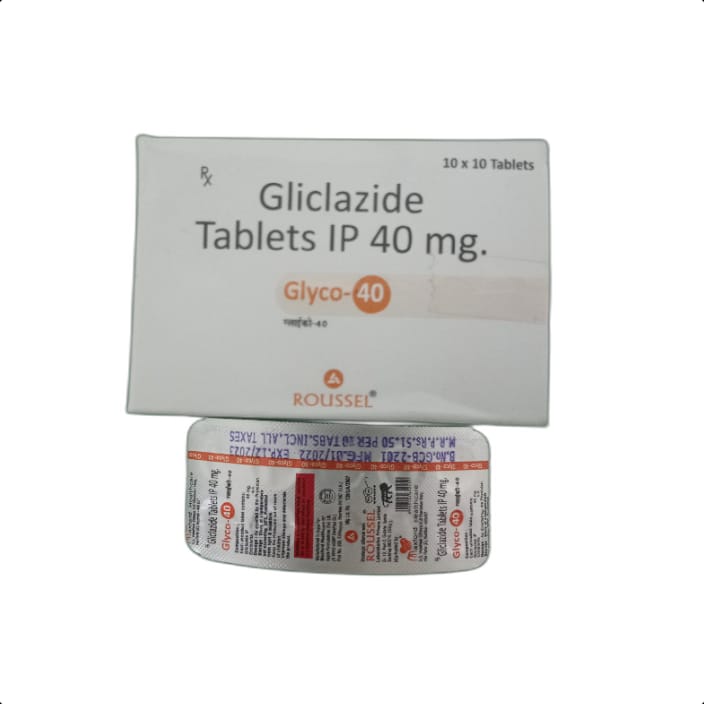 GLYCO-40 MG TABLET 1*10 TAB