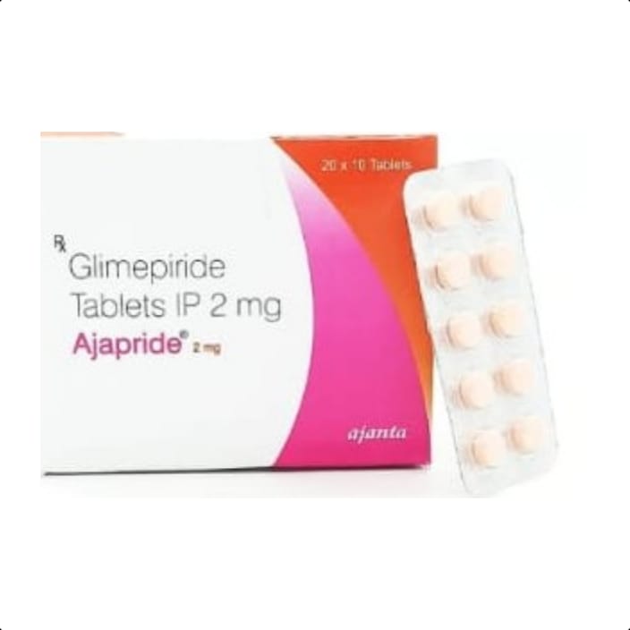 AJAPRIDE 2 MG TABLET 1*10 TAB