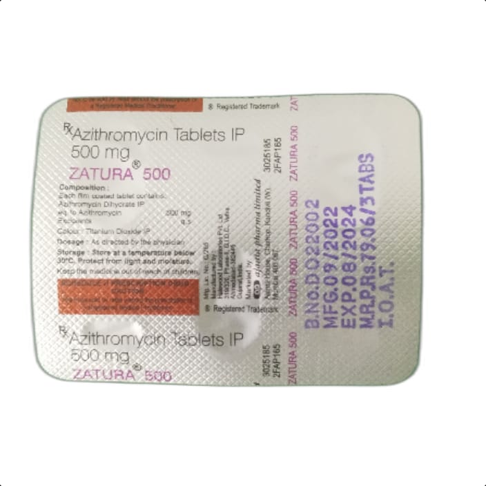 ZATURA 500 MG TABLET 1*3 TAB