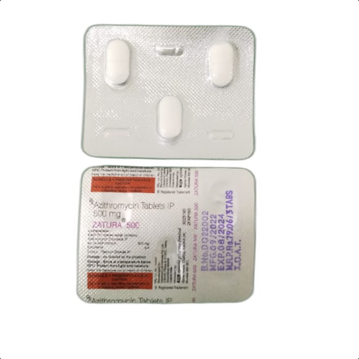 ZATURA 500 MG TABLET 1*3 TAB