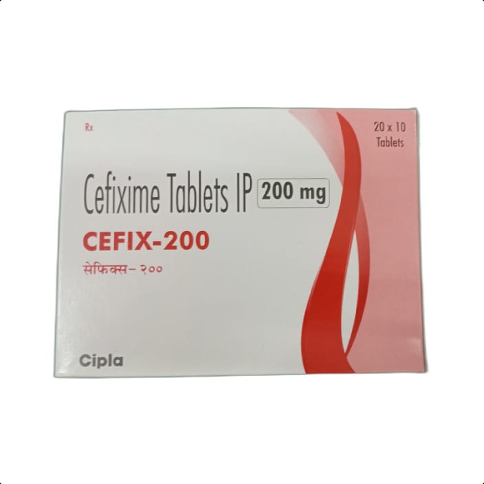 CEFIX-200 TABLET 1*10 TAB – Medilio