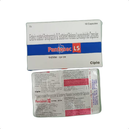 PANTOSEC LS CAPSULES 1*10 TAB