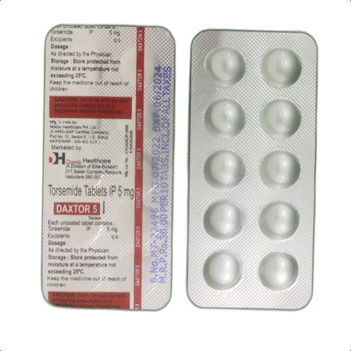 DAXTOR 5 MG TABLET 1*10 TAB