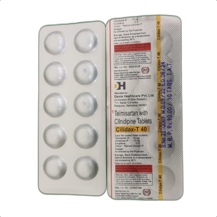 CILIDAX T 40 TABLET 1*10 TAB