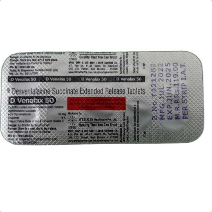 DVENAFAX 50 MG TABLET 1*10 TAB