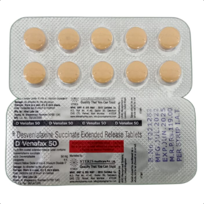 DVENAFAX 50 MG TABLET 1*10 TAB