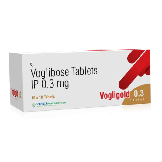 VOGLIGOLD 0.3 TABLET 1*10 TAB