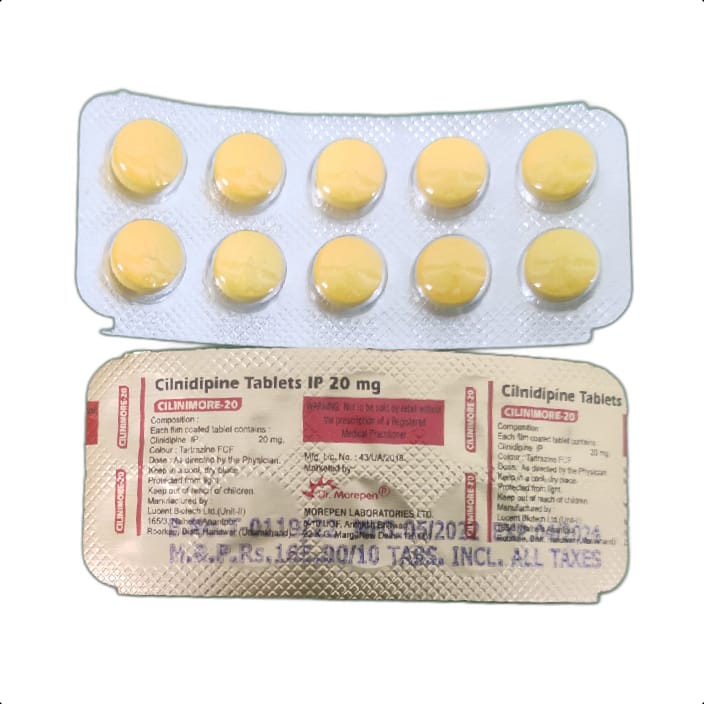 CILINIMORE 20 MG TABLET 1*10 TAB