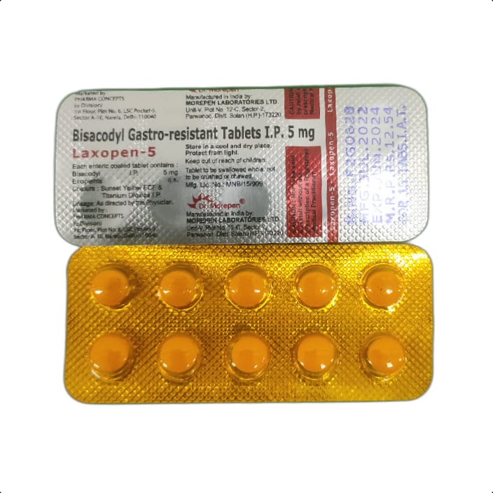 LAXOPEN 5 MG TABLET 1*10 TAB