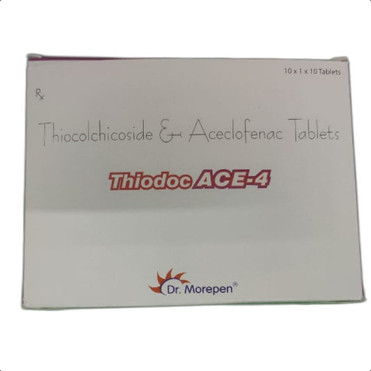 THIODOC ACE 4 TABLET 1*10 TAB