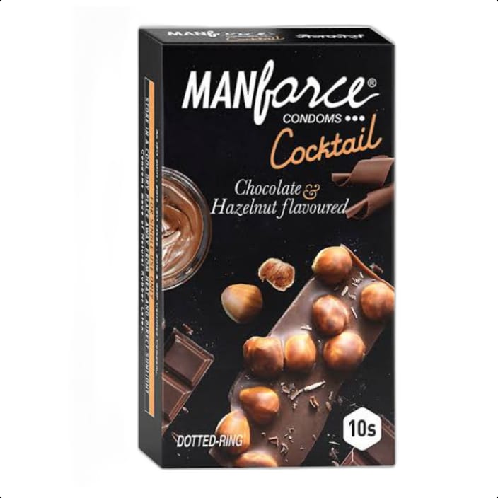 MF CONDOMS(10)CHOCO + HAZELNUT 1*10 PCS