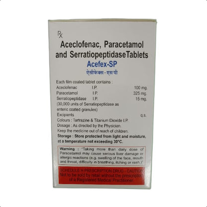 ACEFEX-SP TABLET 1*10 TAB