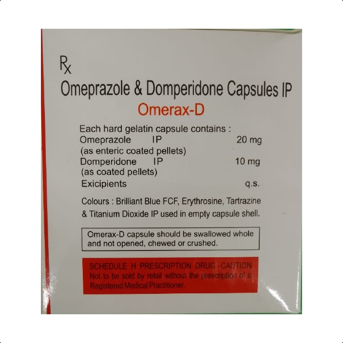 OMERAX D CAPSULES 1*10 CAP