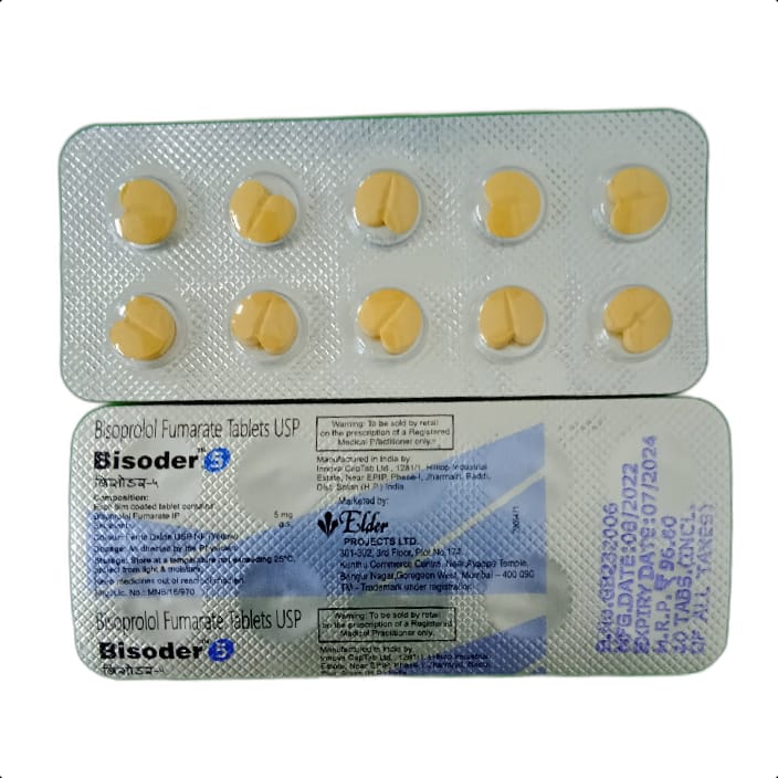 BISODER 5 TABLET 1*10 TAB