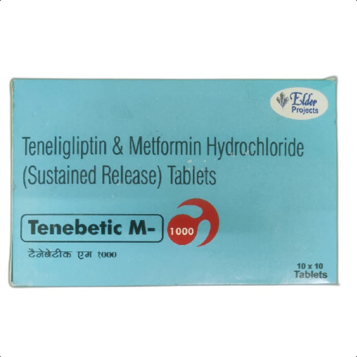 TENEBETIC M-1000 SR TABLET 1*10 TAB